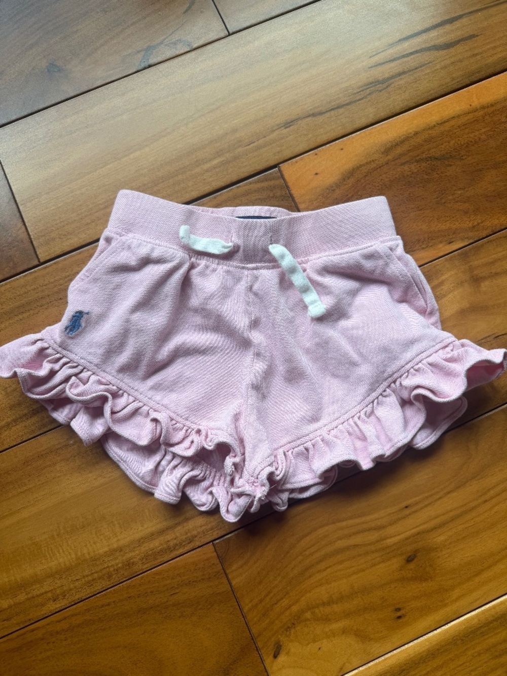 EUC. Polo Ralph Lauren Ruffled Stretch Mesh Short Size 2